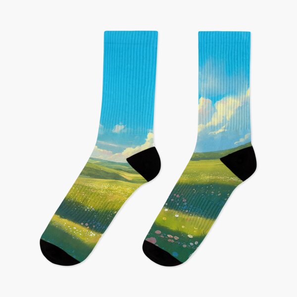 Item preview, Sunlit Wildflower Meadow Rolling Hills designed and sold by Christian Weiss.