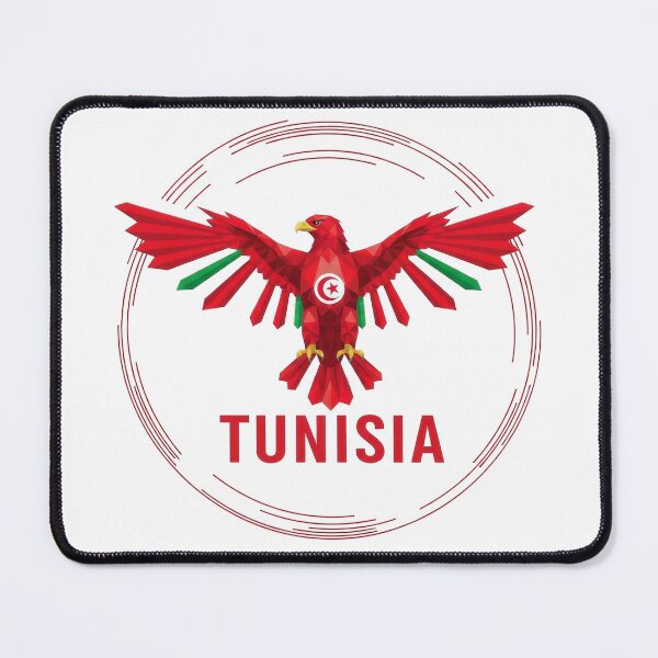 Item preview, Tunisia National Team Abstract Art designed and sold by Majorprint.