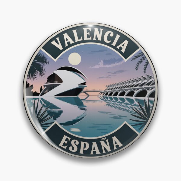 Item preview, Valencia Spain: City of Arts Moonlit Skyline designed and sold by CircinusStore.