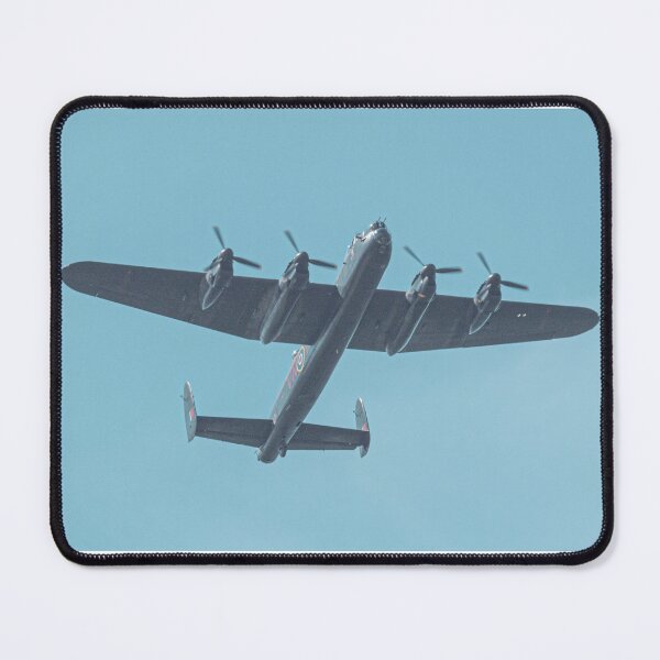 Item preview, Lancaster Bomber WW2 Legend Aircraft Photograph with vintage edit designed and sold by 1DCX.