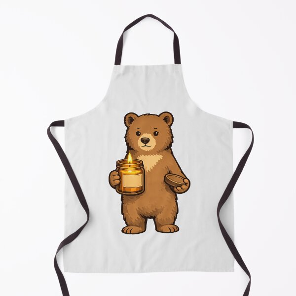 Item preview, Brown Bear Candle Lover designed and sold by Ombrya.