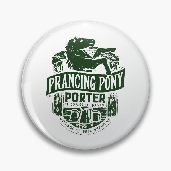 Item preview, Prancing Pony Porter - The Lord of The Rings designed and sold by RDGNR.