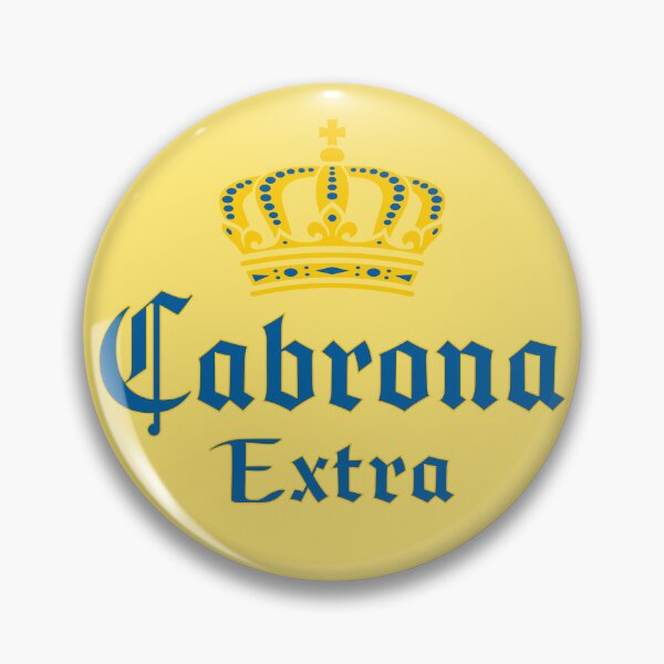 Artikelvorschau, Cabrona Extra, mexikanisches Bier, Chingona, La Mera Mera, La Reina, Laptop, Wasserflaschenaufkleber entworfen und verkauft von LaNetaArt.