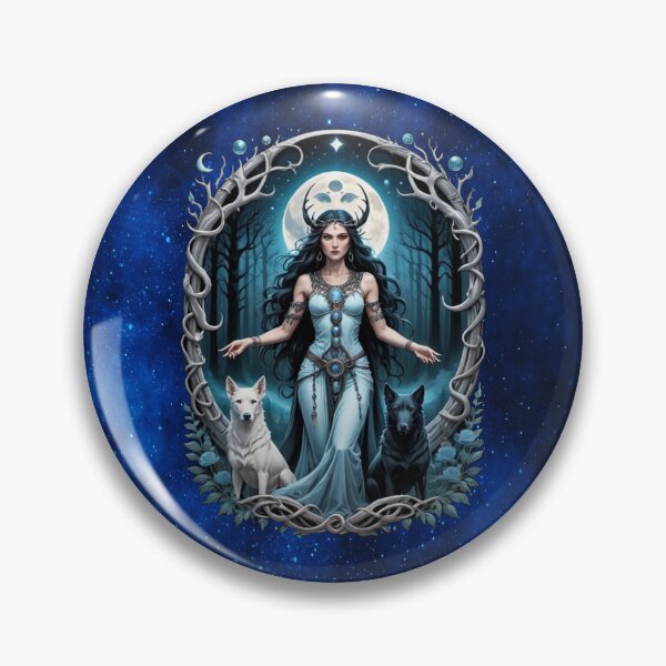 Item preview, Hecate Goddess of the Crossroads • Lunar Witchcraft Protector designed and sold by MysticOzzy.