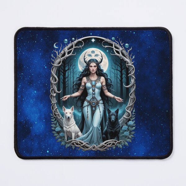 Item preview, Hecate Goddess of the Crossroads • Lunar Witchcraft Protector designed and sold by MysticOzzy.