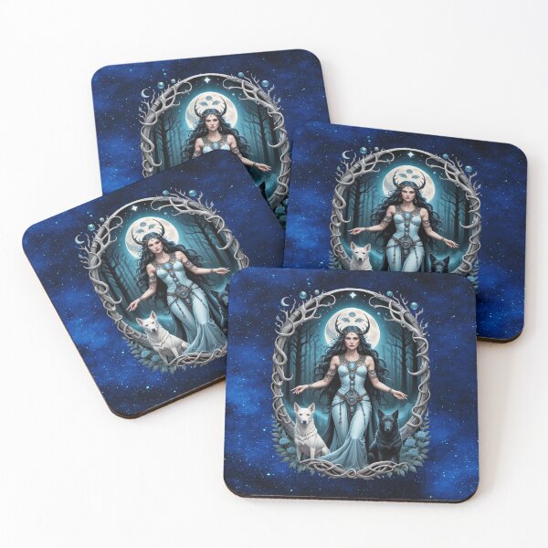Item preview, Hecate Goddess of the Crossroads • Lunar Witchcraft Protector designed and sold by MysticOzzy.
