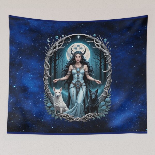 Item preview, Hecate Goddess of the Crossroads • Lunar Witchcraft Protector designed and sold by MysticOzzy.