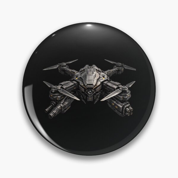 Item preview, Futuristic Armed Quad Rotor Combat Drone designed and sold by GordonMLoper.
