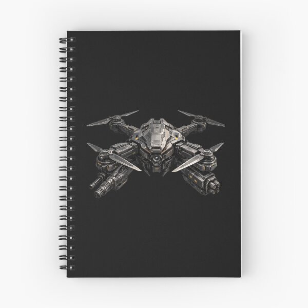 Item preview, Futuristic Armed Quad Rotor Combat Drone designed and sold by GordonMLoper.