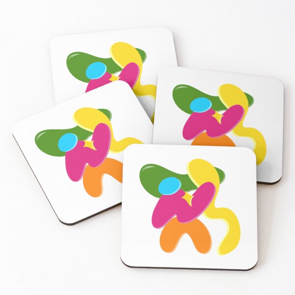 Item preview, Color Drift – Dancing Organic Forms designed and sold by Thamngan.