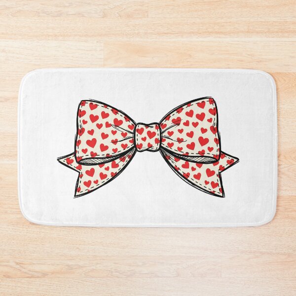 Item preview, Trendy Sketchy Heart Coquette Bow designed and sold by DizzyShirts1.