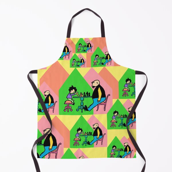 Item preview, Father and son chess game strategy pattern designed and sold by Mauswohn.