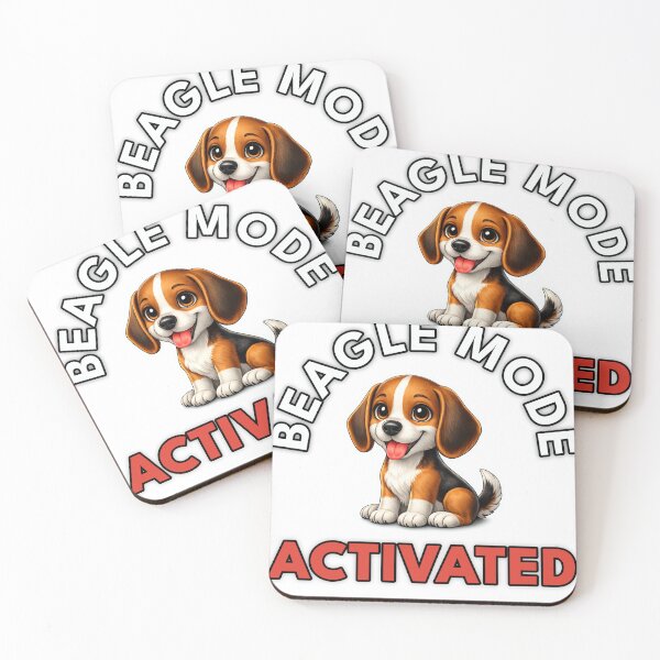 Item preview, Funny Beagle Mode Activated Dog Lover T-Shirt Cute Beagle Dog Gift designed and sold by ahfas86.