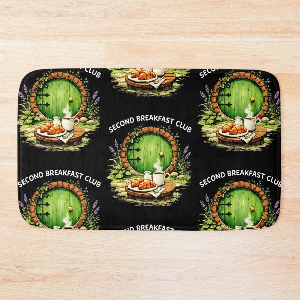 Item preview, Second Breakfast Club Brunch Bakery Lovers Funny Food Pun designed and sold by RDGNR.