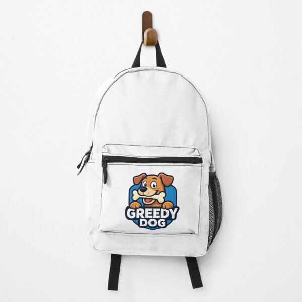 Item preview, Greedy Dog Funny Cartoon Design designed and sold by OwnYourMood.