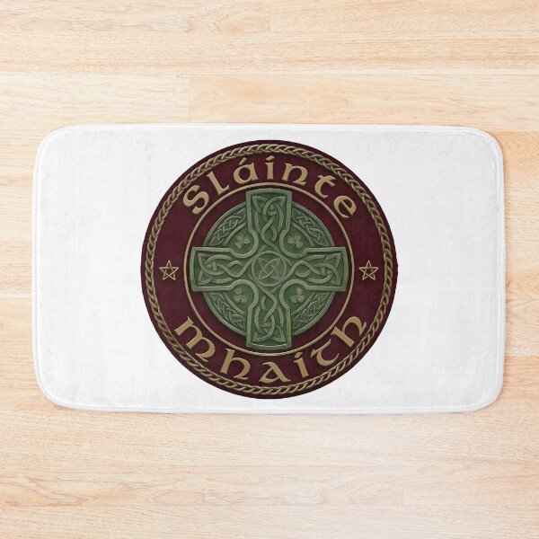 Item preview, Sláinte Mhaith Celtic Knotwork - Deep Burgundy and Vintage Gold designed and sold by MuggyandMo.