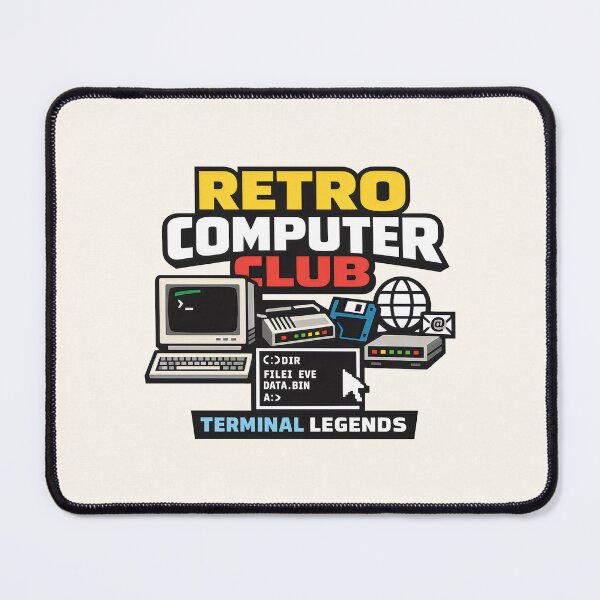 Item preview, Retro Computer Club Terminal Legends Vintage Computing IT Enthusiast designed and sold by SplashTastic.