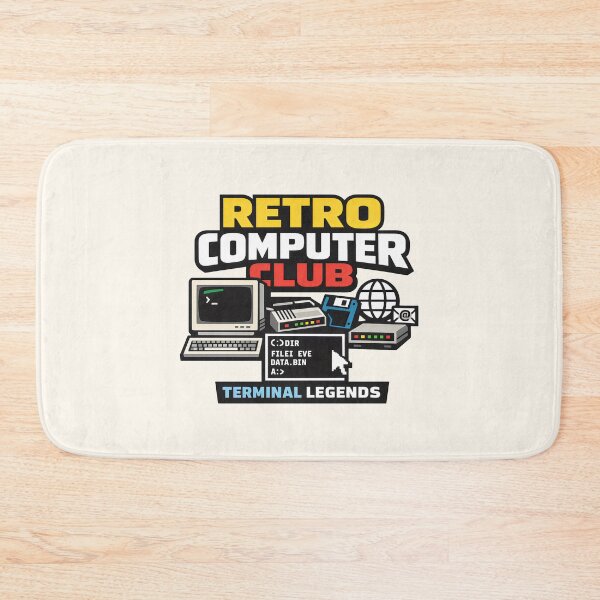 Item preview, Retro Computer Club Terminal Legends Vintage Computing IT Enthusiast designed and sold by SplashTastic.