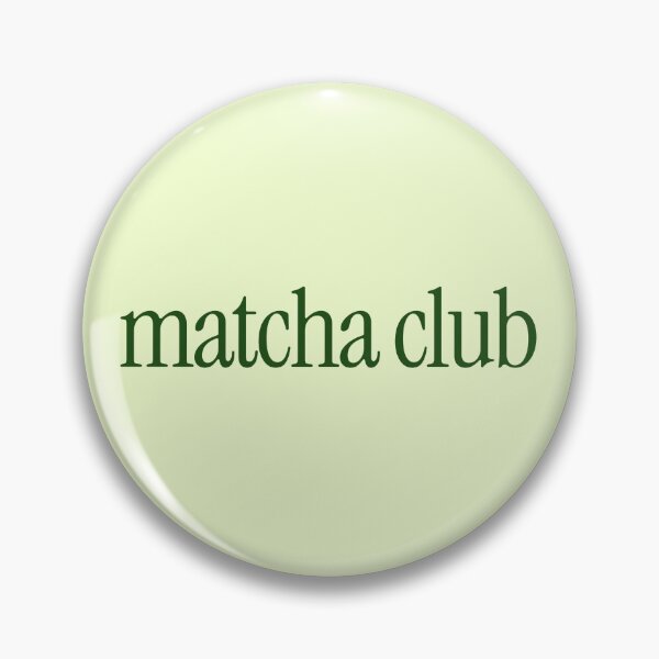 Item preview, matcha club designed and sold by FigmaCreations.