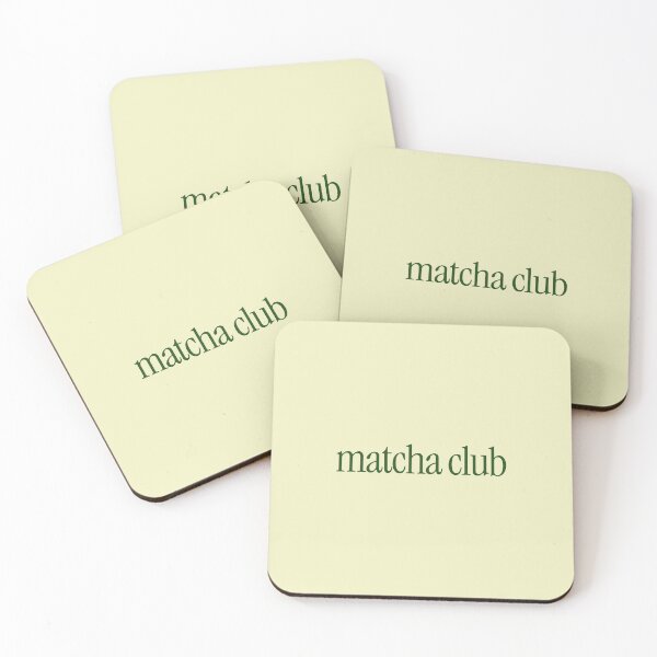Item preview, matcha club designed and sold by FigmaCreations.