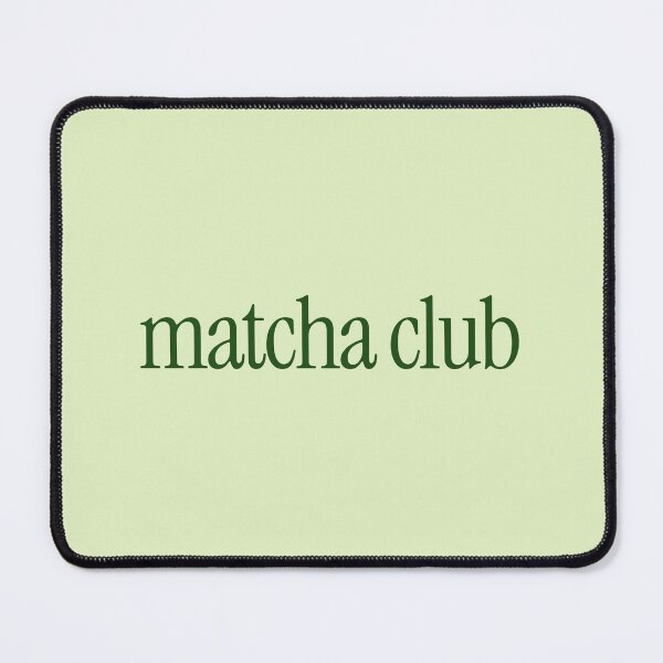Item preview, matcha club designed and sold by FigmaCreations.