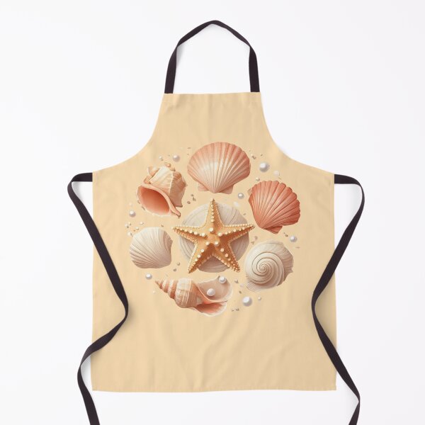 Item preview, Seashell Treasure with Pearls and Starfish designed and sold by VibeShift Studio.