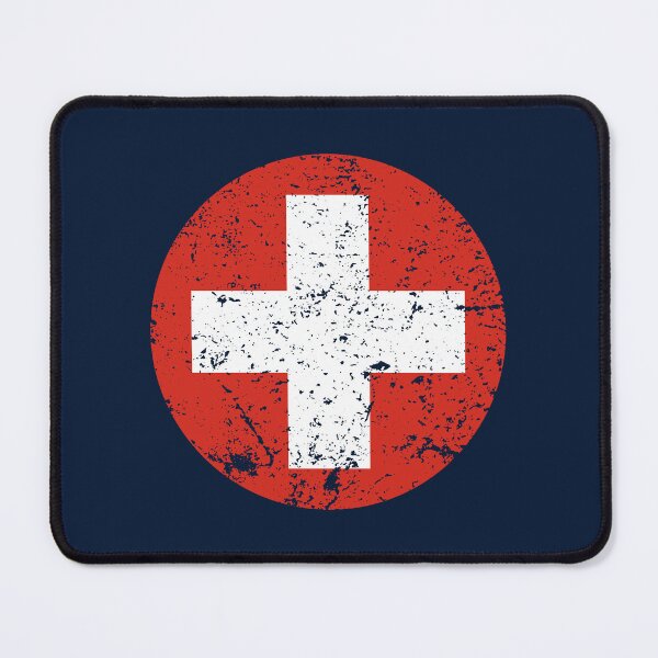 Item preview, Switzerland Roundel / Insignia - Worn / Eroded / Aged / Grunge (Large) designed and sold by STUDIO-72.