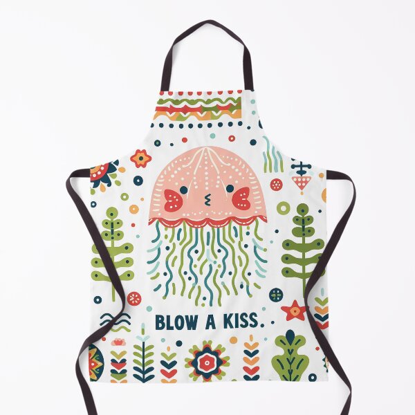Artikelvorschau, Puste einen Kuss, Qualle – Skandinavisches Volkskunst-Kinderlied von heidiannemorris © entworfen und verkauft von FOLK ART FUSION by heidiannemorris.