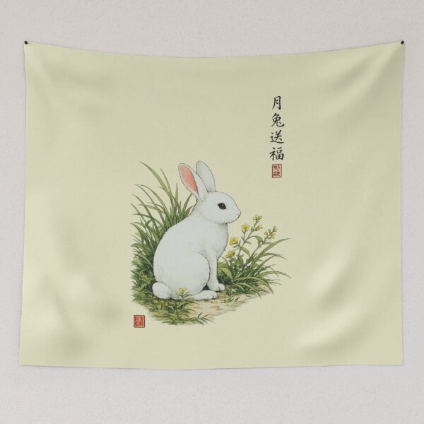 Aperçu de l'œuvre Le "Lapin de la Lune" créée et vendue par MIBdesign.