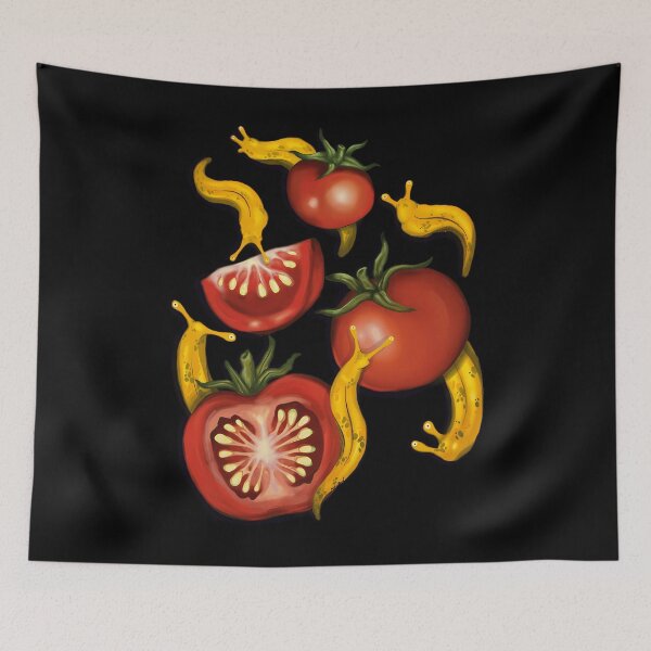 Item preview, Garden Slugs And Red Tomatoes designed and sold by ihplpiyhzcw8.
