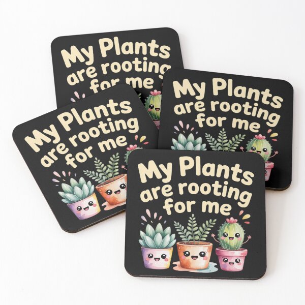 Item preview, My Plants Are Rooting For Me designed and sold by FurrFunPrints.
