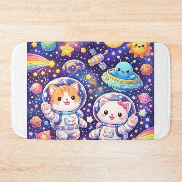 Item preview, Cute Space Cats Pattern – Kawaii Galaxy Astronaut Phone Case designed and sold by DrizzyV.