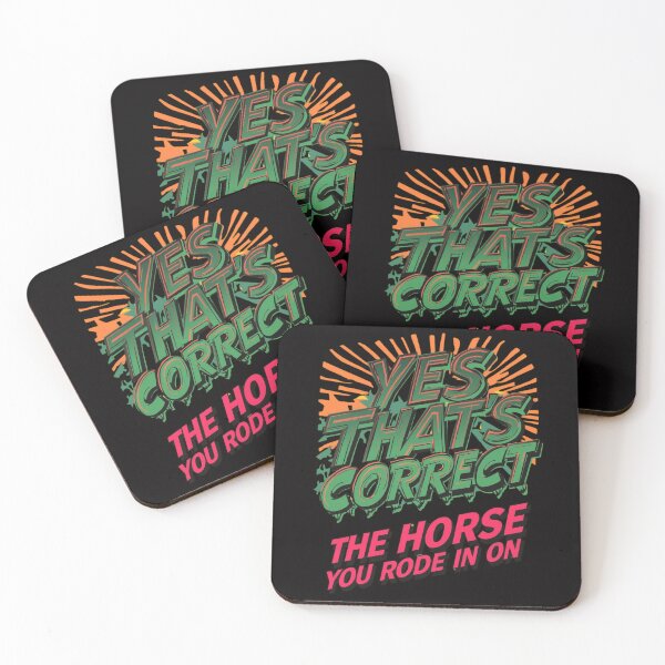Item preview, Yes That's Correct and The Horse You Rode in On designed and sold by Tom-Apex-Art.