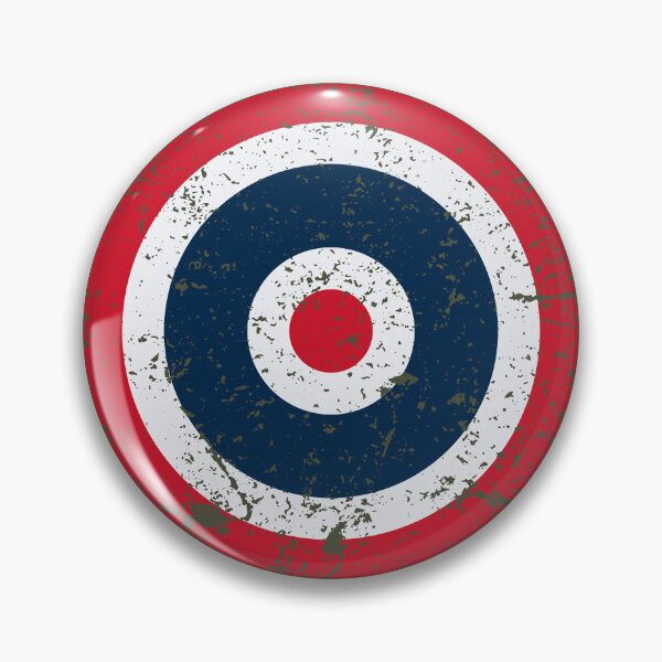 Item preview, Thailand Roundel / Insignia - Worn / Eroded / Aged / Grunge (Large) designed and sold by STUDIO-72.