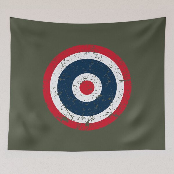 Item preview, Thailand Roundel / Insignia - Worn / Eroded / Aged / Grunge (Large) designed and sold by STUDIO-72.