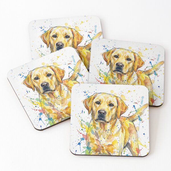 Item preview, Colourful Labrador Dog Art designed and sold by Printpix.