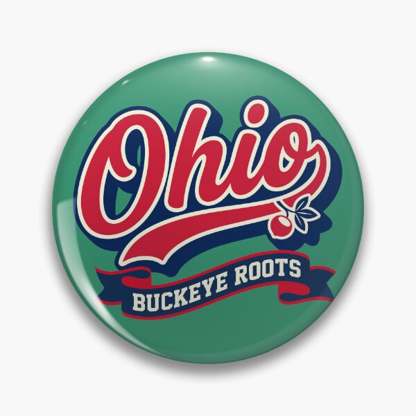 Item preview, Ohio Buckeye Roots Retro Vintage Script designed and sold by Cozy-Old-Pub.