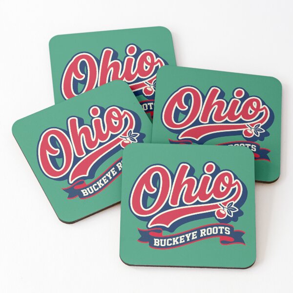 Item preview, Ohio Buckeye Roots Retro Vintage Script designed and sold by Cozy-Old-Pub.
