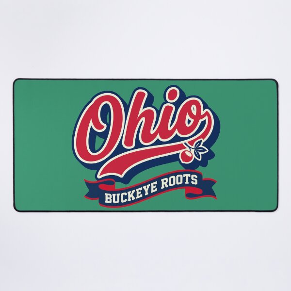 Item preview, Ohio Buckeye Roots Retro Vintage Script designed and sold by Cozy-Old-Pub.
