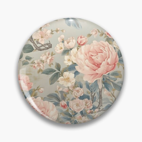 Item preview, Pink Peonies and Cherry Blossom designed and sold by CraftyPug POD.