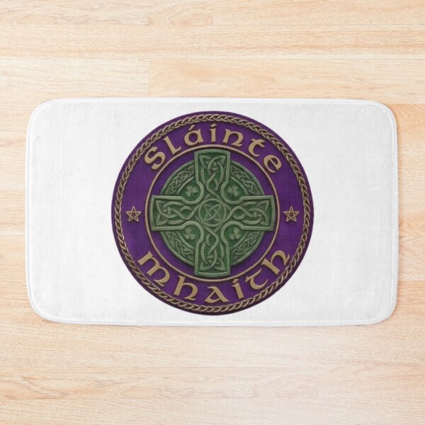 Item preview, Sláinte Mhaith Celtic Knotwork - Royal Purple and Vintage Gold designed and sold by MuggyandMo.