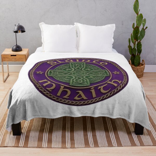 Item preview, Sláinte Mhaith Celtic Knotwork - Royal Purple and Vintage Gold designed and sold by MuggyandMo.