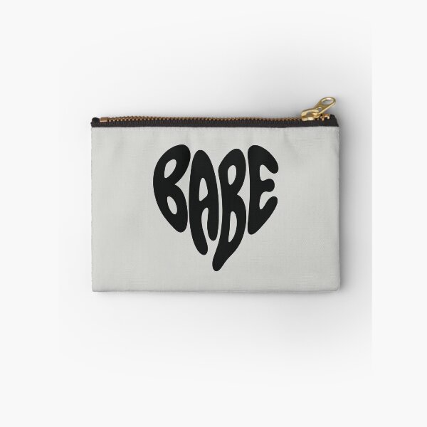 Item preview, Babe Heart Retro Typography designed and sold by WAMTEES.