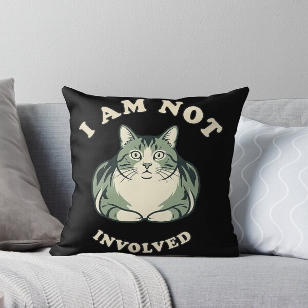 Item preview, I Am Not Involved | Funny Suspicious Tabby Cat Graphic designed and sold by Akio Saiko.