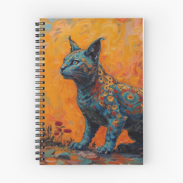 Item preview, Whimsical Blue Cat designed and sold by Mary Spencer.