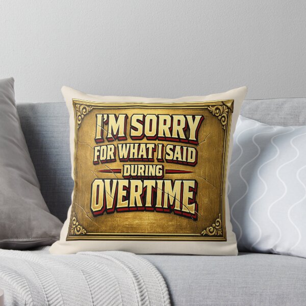 Item preview, I’m Sorry for What I Said During Overtime Funny Basketball Fan Shirt designed and sold by POD DYNASTY.