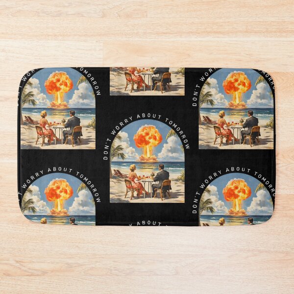 Item preview, Don’t Worry About Tomorrow Matthew 6:34 Christian Dark Humor designed and sold by RDGNR.