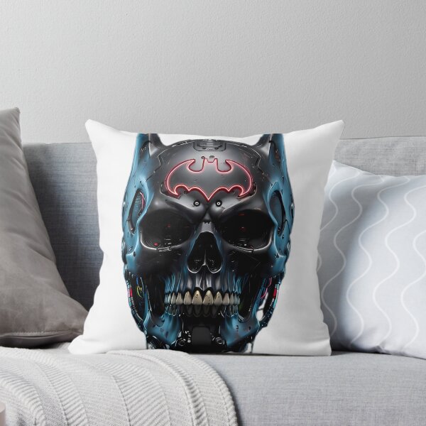 Item preview, Cybernetic Dark Knight - Biomechanical Bat Skull designed and sold by NEONVIBEWEAR.