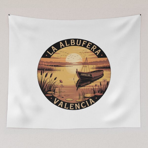 Item preview, Valencia Spain: La Albufera Traditional Boat designed and sold by CircinusStore.