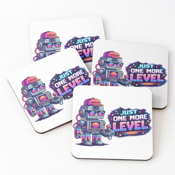 Item preview, Retro Gamer Robot: One More Level ?️✨ designed and sold by AzmyStore.as .
